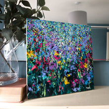 Load image into Gallery viewer, Vibrant wildflower painting