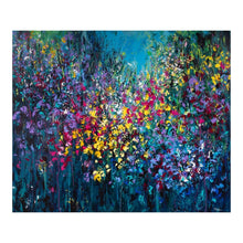 Load image into Gallery viewer, Vibrant wildflower print by Northern Ireland artist Rachel Magill
