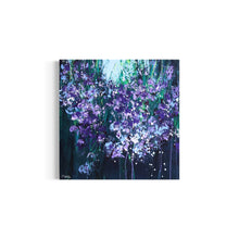 Load image into Gallery viewer, Abstract floral painting on medium canvas