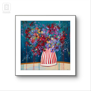 Striped Vase PRINT