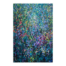 Load image into Gallery viewer, Large abstract wildflower painting
