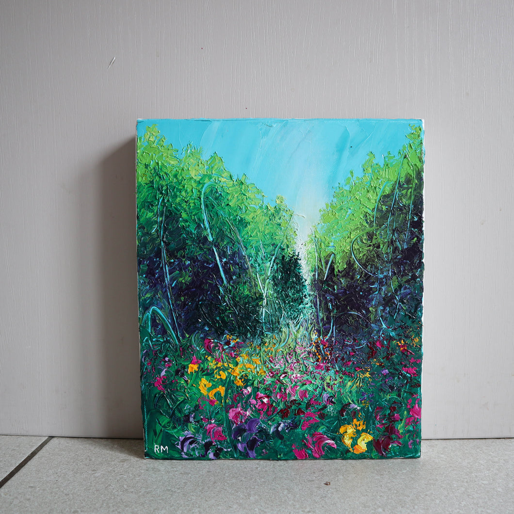 Tall Tress in Oils
