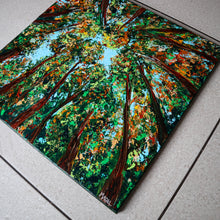 Load image into Gallery viewer, Autumn trees original painting 
