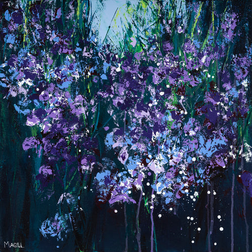 Wildflower painting by NI artist Rachel Magill
