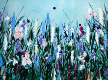 Load image into Gallery viewer, vibrant wildflower painting
